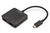 Digitus 2-portowy koncentrator wideo MST (USB-C™ -> 2 x HDMI)