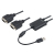LogiLink AU0031 seriële kabel Zwart USB Type-A DB-9