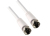 Schwaiger KVC299 052 cable coaxial 10 m F Blanco