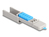DeLOCK 20923 Schnittstellenblockierung Schnittstellenblockierung + Schlüssel USB Typ-A Blau, Grau Kunststoff