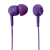Hama EAR3005PL Zestaw słuchawkowy Przewodowa Douszny Połączenia/muzyka Fioletowy