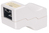 Intellinet 790727 falikábel összekötő doboz Cat6 Fehér