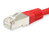 Equip Cat.6A Platinum S/FTP Patch Cable, 0.5m, Red