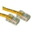 C2G Cat5E Crossover Patch Cable Yellow 1m networking cable