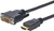 Vivolink PROHDMIDVI1 adapter kablowy 1 m HDMI DVI-D Czarny