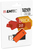 Emtec C350 Brick USB flash meghajtó 128 GB USB A típus 2.0 Fekete, Narancssárga