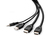 Belkin F1DN2CCBL-HH10t Tastatur/Video/Maus (KVM)-Kabel Schwarz 3 m