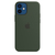 Apple Custodia MagSafe in silicone per iPhone 12 mini - Verde cipresso
