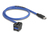 DeLOCK 88156 USB Kabel 0,5 m USB A USB C Schwarz, Blau