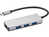 Sandberg 336-32 hub de interfaz USB 3.2 Gen 1 (3.1 Gen 1) Type-C 5000 Mbit/s Gris