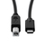 Microconnect USB3.1C2B1 USB Kabel 1 m USB 2.0 USB C USB B Schwarz