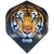 Dartflight, Tiger Face Tiger Gesicht, 100 Micron, 3 Stück