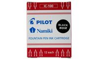 PILOT Cartouche d'encre Namiki, pour stylo Capless, noir (5040422)