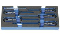 HEYTEC Module* Jeu de tournevis, 6 pièces, noir / bleu (11650325)