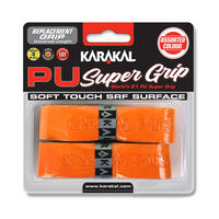 Super Pu Squash Grip Twin-pack - Orange - One Size