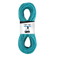 Climbing And Mountaineering Half Rope - Abseil Ice 7.5mm X 60m Blue - One Size