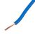 RS PRO Einzeladerleitung 1 mm² 100m Blau PVC isoliert Ø 2.4 → 2.8mm 29/0,2 mm Litzen