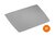 Durable ARTWORK Overlay Desk Mat | Non-Slip with Clear Anti-Glare Cover | Grey