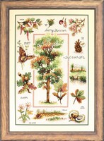 Counted Cross Stitch Kit: Country Life Collection: Autumn Days