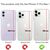 NALIA Clear Cover compatibile con iPhone 11 Pro Max Custodia, Rigida in 9H Vetro Temperato con Silicone Bumper, Antigraffio & Antiurto Case Protezione Copertura Resistente Prote...