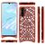 NALIA Glitter Cover with Chain compatible with Huawei P30 Pro Case, Diamond Mobile Back Protector & Necklace, Sparkly Silicone Bumper Shockproof Protective Skin Twinkle TPU Cove...