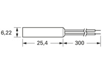 Näherungsschalter, Einbaumontage, 1 Wechsler, 5 W, 175 V (DC), 0.25 A, Erfassung