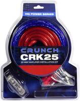 Crunch CRK25 Autó HiFi végfok csatlakozó készlet 25 mm²