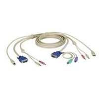 KVM CABLE FOR USE WITH , KV7020A & KV7021A 6FT ,