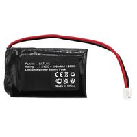 Battery 1.85Wh 7.4V 250mAh , for DLX Luxe Water Gun ,