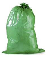 Müllsäcke 120l, 700 x 1100 mm - grün, 45µ