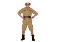 déguisement de safari homme 3pcs taille xl