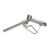 Manual pump pistol made of stainless steel 1.4571