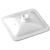 Olympia Whiteware Gastronorm Lid for 1/6 Gastronorm Dish - White Porcelain
