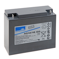 Batterie(s) Batterie plomb etanche gel A512/16 G5 12V 16Ah M5-M