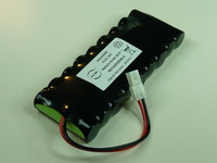 Pack(s) Batterie Nimh 9x AA 9S1P ST1 10.8V 2Ah Molex