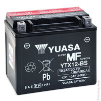 Batterie(s) Batterie moto YUASA YTX12-BS / YTX12 12V 10Ah