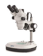 Stereo-Zoom Mikroskop Binokular Greenough, 0,7-4,5x, HSWF10x23, 3W LED