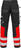 High Vis Handwerkerhose Kl.1, 2127 CYD Warnschutz-rot/schwarz - Rückansicht