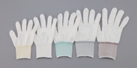 Unterziehhandschuhe weiß Polyester oder Nylon | Handschuhgröße: M