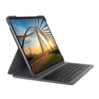 Slim Folio Pro - Tastatur und Folioh+�-+lle - hintergrundbeleuchtet - kabellos -