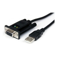 StarTech.com ICUSB232FTN USB To Null Modem Serial DCE Adapter Cable - FTDI