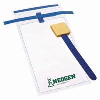 890ml Sampling bag with hydrated-Sponge with Letheen Broth