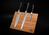 Le Set Essentiel : 3 couteaux (couteau d'office + couteau du chef gyuto + couteau à pain)