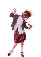 Disfraz de Estudiante Zombie para niña 5-6A