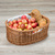 Gastronomy Basket / Wicker Filling Basket / Oval Wicker Basket | 550 mm 210 mm 400 mm