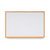 Bi-Office Whiteboard Earth, Two-sided Melamine, Oak Effect Frame Board, 180 x 120 cm Main Image