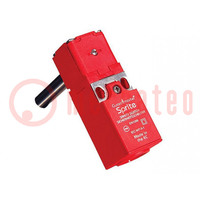 Safety switch: hinged; SPRITE; NC x2; IP67; -20÷80°C; red; Mat: PBT