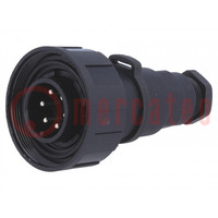 Connector: circular; plug; male; PIN: 6; Standard Buccaneer®; IP68