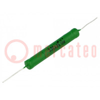 Resistor: metal oxide; 3.3Ω; 10W; ±5%; audio