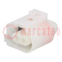 Connector: automotive; MCP 2.8; female; plug; for cable; PIN: 2